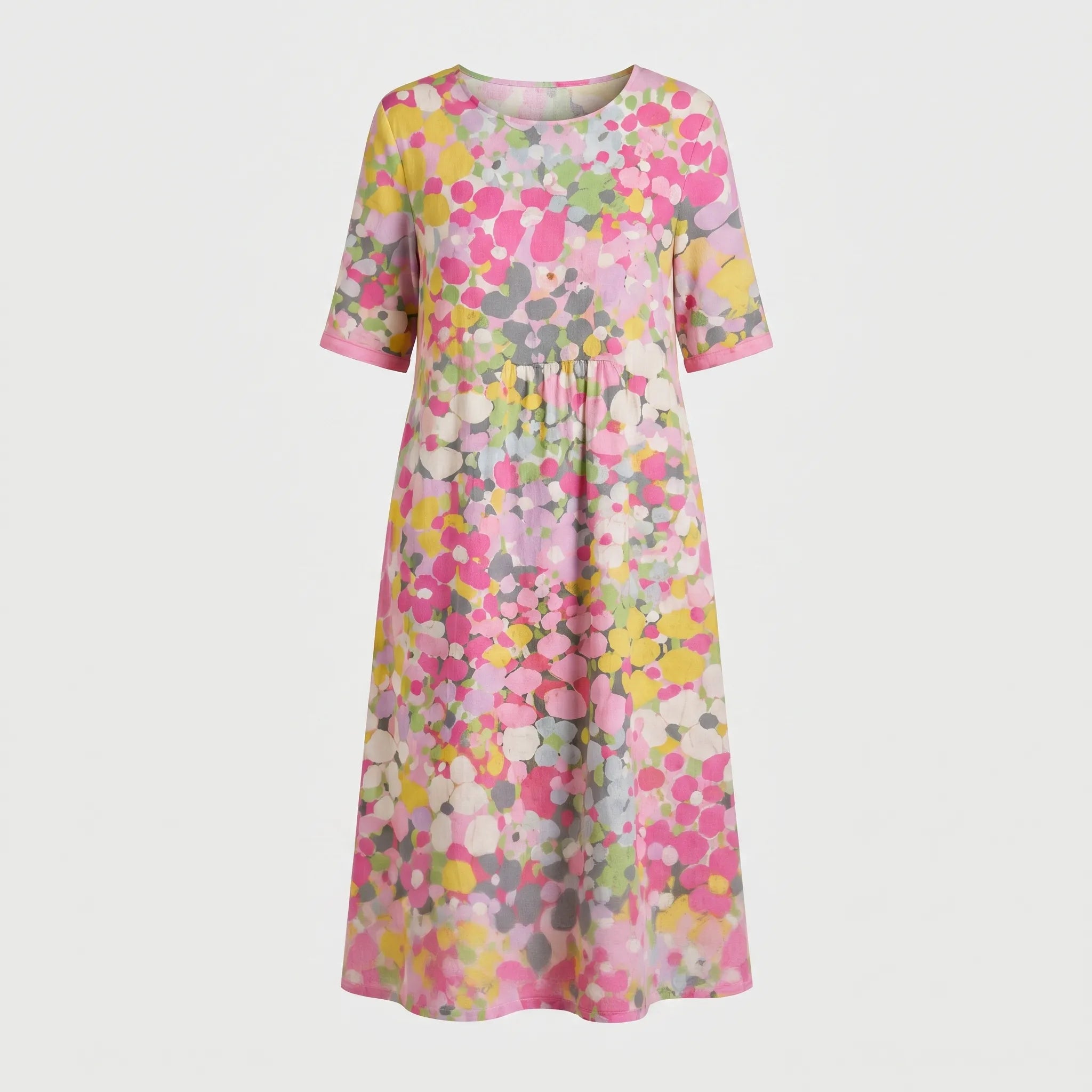 Auralia - Vestito Estivo Con Scollo Rotondo