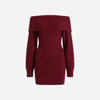 Bardotique - Minidress In Maglia A Coste