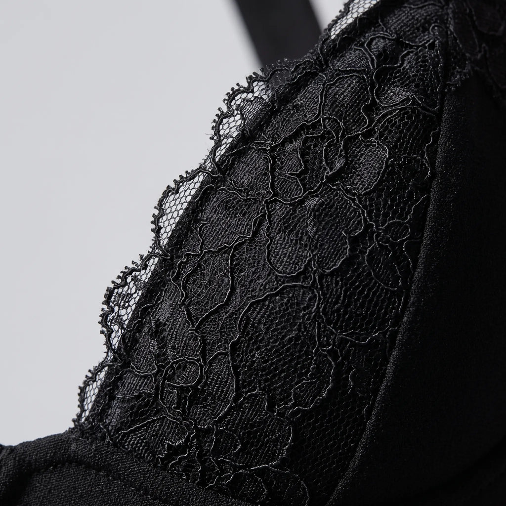 Nixia - Vestito Nero Corto Elegante