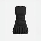 Ruchly - Minidress Aderente Con Volant